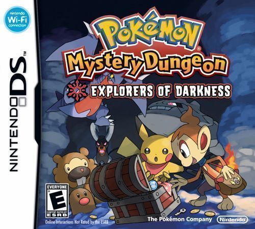 Pokemon Mystery Dungeon - Explorers Of Darkness (Micronauts) (USA) Game Cover